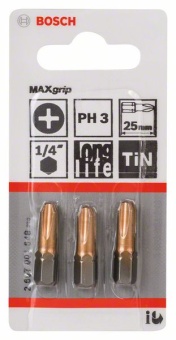 Насадка-бита Max Grip PH 3, 25 mm 2607001548